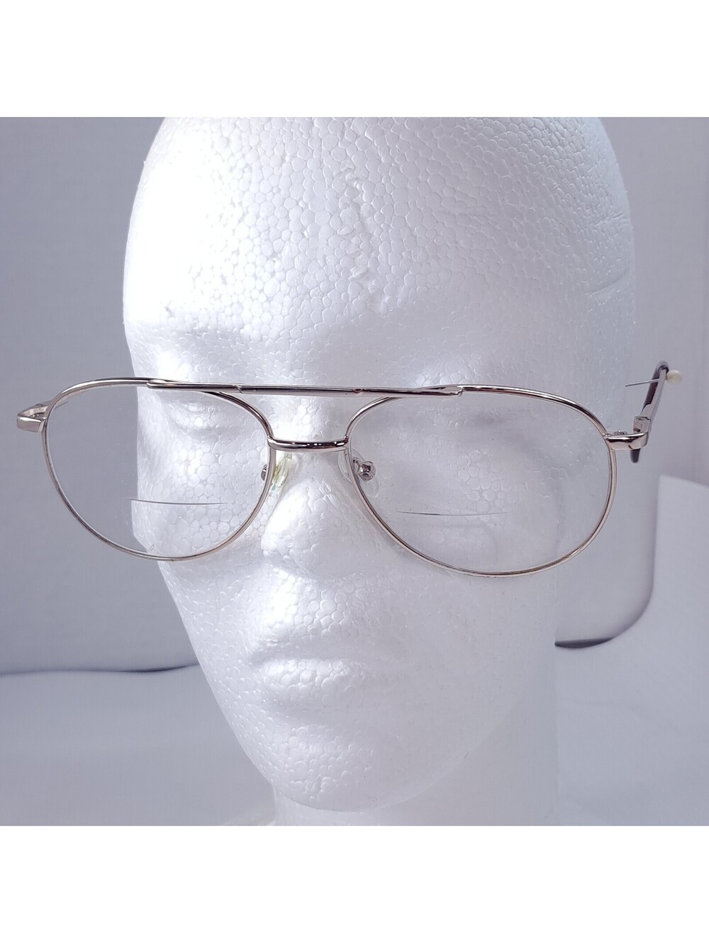 I-Dealoptics Shiny Gold Eyeglasses Cb1127 56-17-145 aviator men Frames Glasses